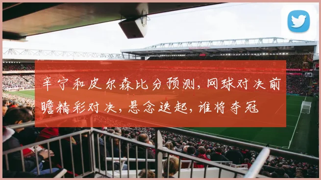 辛宁和皮尔森比分预测,网球对决前瞻精彩对决,悬念迭起,谁将夺冠